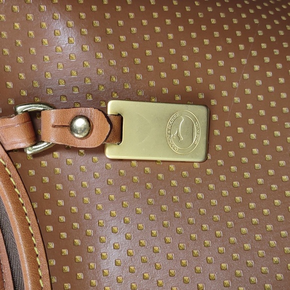 Vintage Dooney & Bourke Cabrio Perforated Leather Hobo Bag - Picture 3 of 14